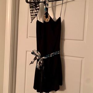 Black skort Cache jumpsuit